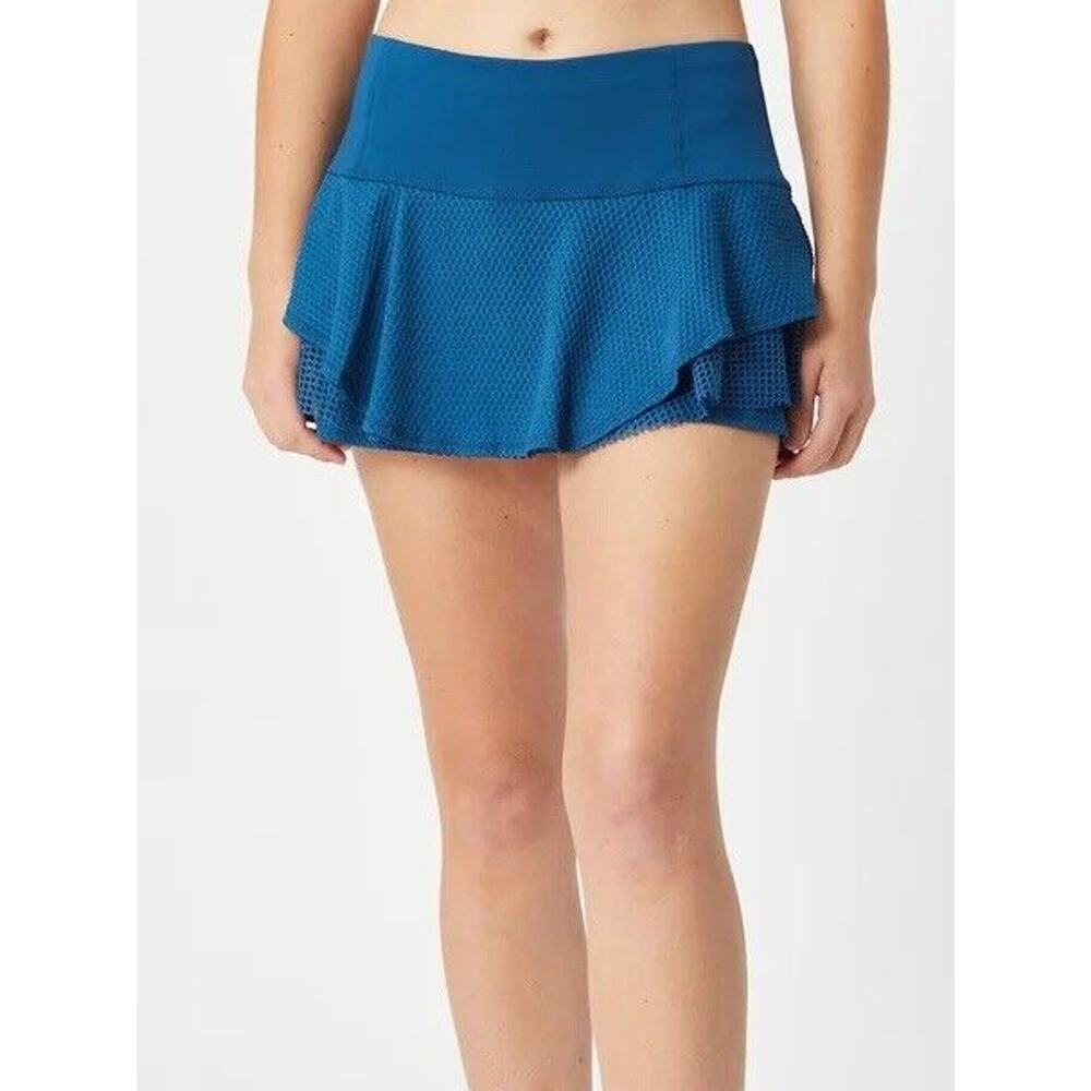 Lucky in Love Multilayer Flip Tennis Skirt Skort Size XL 16 Pretty In Ink Blue